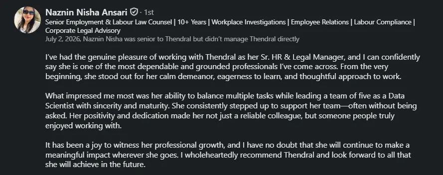 From LinkedIn